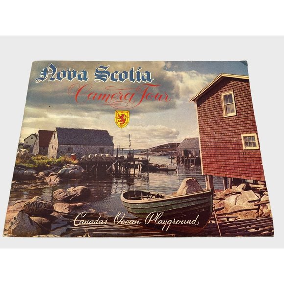 Department of Trade and Industry Other - Vintage 1950s Nova Scotia Camera Tour Souvenir Booklet 12" x 9" Canada